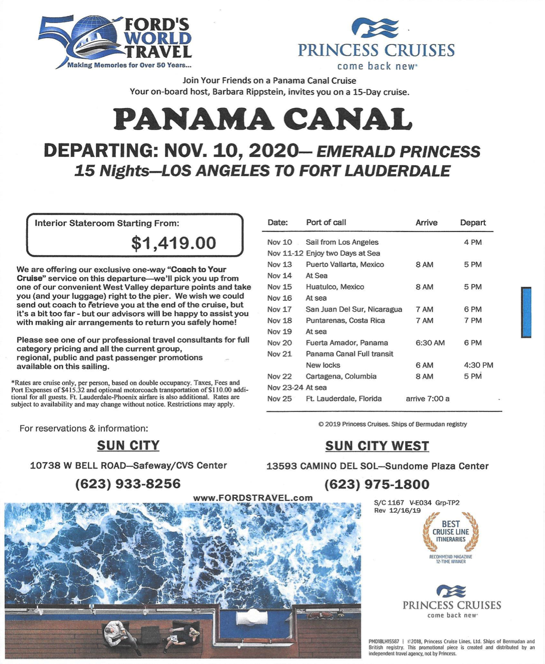 Panama Cruise
                                                          Flyer